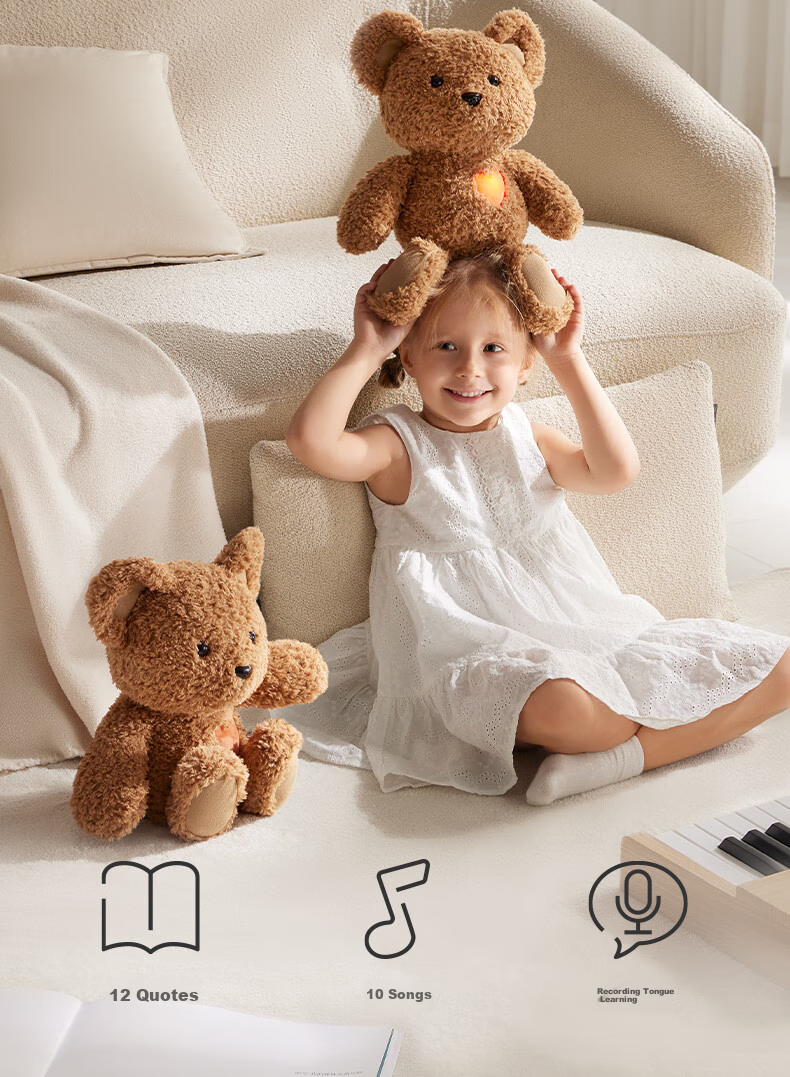 Babycare Brave Comfort Bear Children's Plush Toy Doll Stuffed Animal Pretend Play Gift for Boys And Girls - Bubu 3
