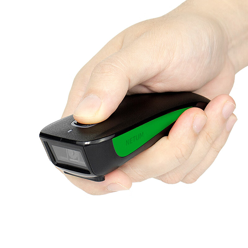NTEUMM NETUM Wireless One-Dimensional Bluetooth Scanner Gun, Supermarket Cashier Express Delivery Gun, Yundao Scanner for ZTO Express Handheld Scanner, Barcode Universal Scanning Gun C740