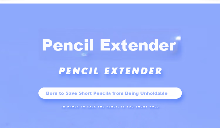 Mont Marte Pencil Extenders, Set of 3, Dual-Head Metal Pencil Extender for Sketching And Charcoal Drawing, Elementary School Student Pencil Lengthener, Art Drawing Carbon Pen Extension Rod P-NX Sketching, Marker Drawing 2