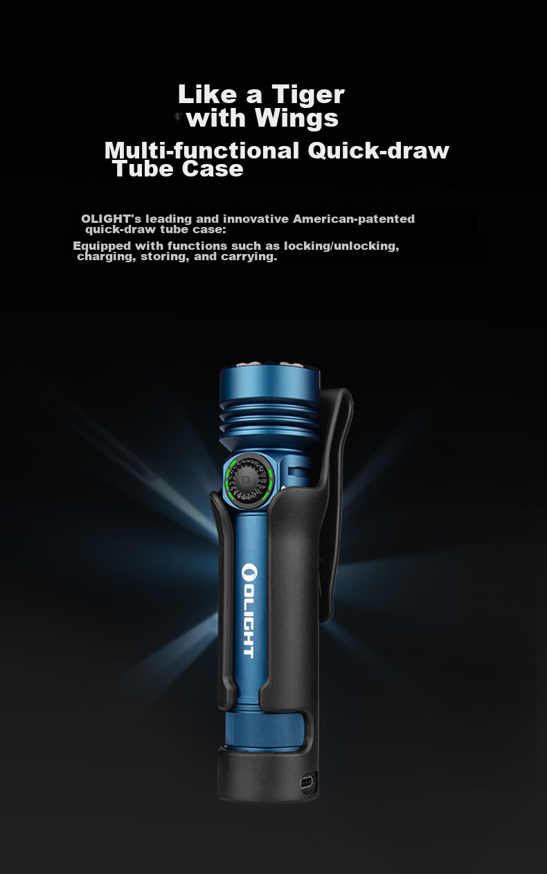 OLIGHT Aolei Explorer 4 Pro High-Power Flashlight, Ultra-Bright for Disaster Relief And Emergency Use, Long-Range for Outdoor Exploration And Home Use 8