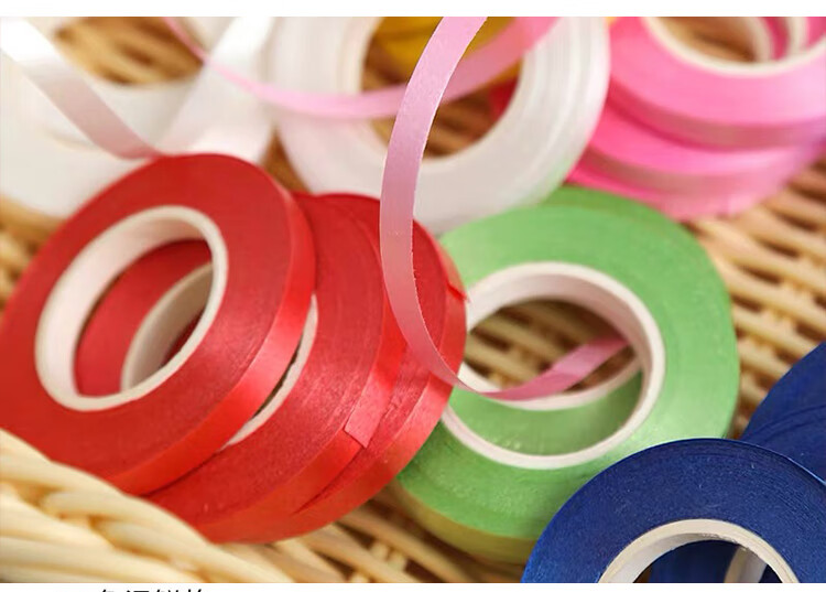 Jiayan Balloon Ribbon, Birthday Scene Decoration Props, 3 Rolls 4