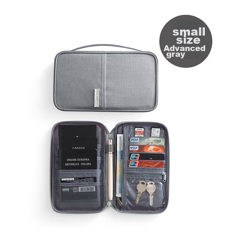 Youjialiangpin Anti-Theft Passport Holder, ID Document Holder, Travel Organizer Bag, High-End Wallet And Ticket Protector REII 3