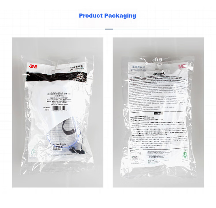 3M 1621AF Safety Goggles, Industrial Cutting, Dust Protection, Cycling Splash-Proof, Anti-Fog Glasses Cover, Laboratory Myopia Protectio 10