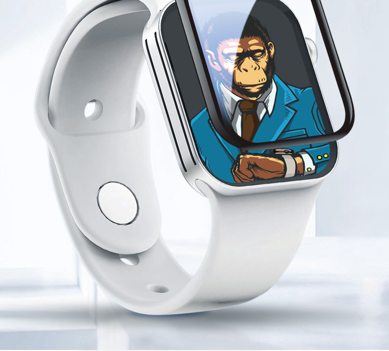 Lanxingxiansheng Compatible with Apple Watch 6/4/5/SE/SE3 - 40mm Protective Film, Full Screen Coverage Soft Film for Apple Watch - S6/4/5/SE/SE3 Watch Film 4
