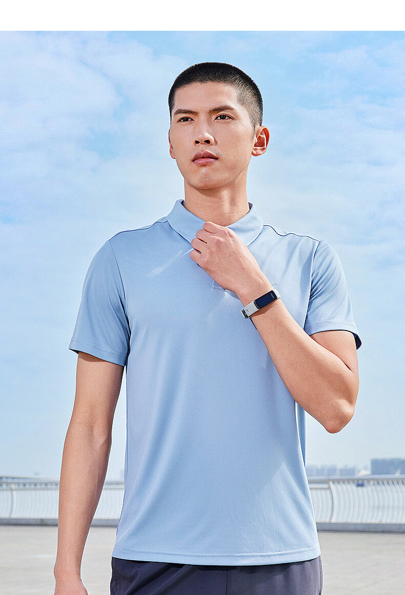 QIAODAN POLO Shirt, Men's T-Shirt, Comfortable Business Casual, Summer Quick-Dry Short Sleeve, Men's Sports Top 10