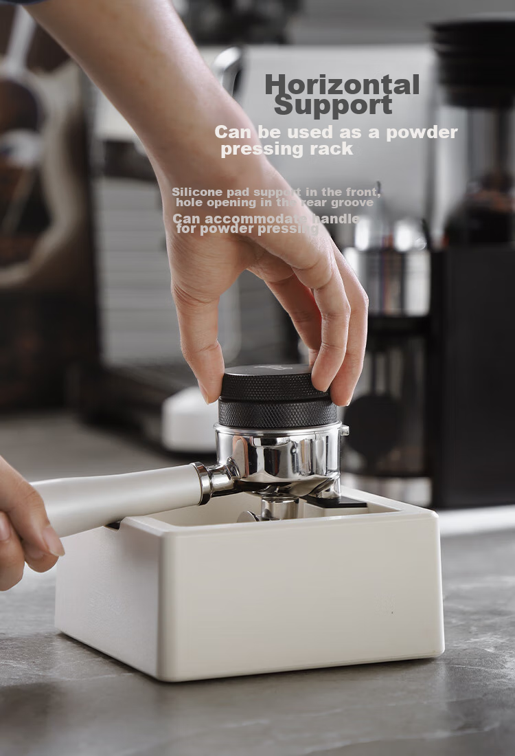 Bincoo Coffee Grounds Container for Home Barista Use, Italian Coffee Machine Waste Box, Large Coffee Powder Residue Bucket 6