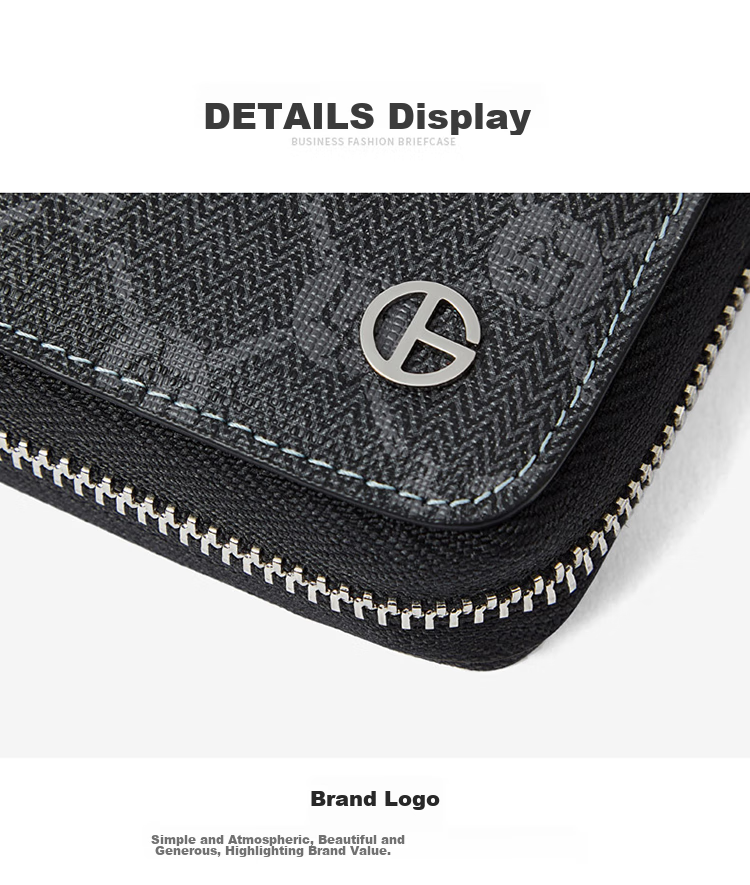 GOLF Card Holder for Men, Multi-Slot Anti-Theft Wallet, Bank Card Holder, Large Capacity Coin Purse, Business Card Holder, Card Case Gift Box Set 19