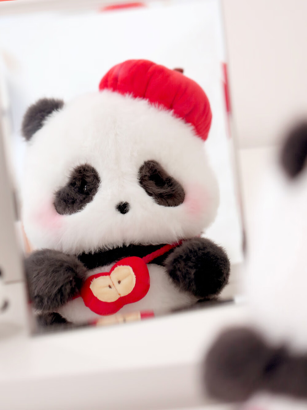 52TOYS Panda Roll Plush Bear Stuffed Animal Toy, Shoulder Pet Accessory, Mid-Autumn Festival Gift 3