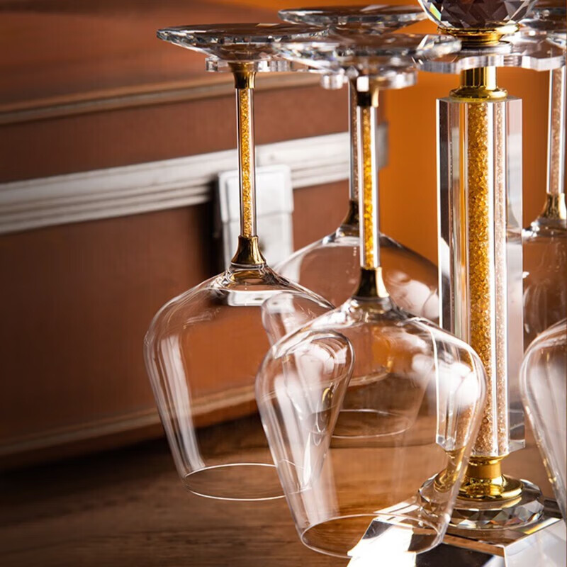 FANKAQI Premium Leather Case Crystal Glass Red Wine Glass Decanter Set Luxury Birthday Wedding Housewarming New Year Gift