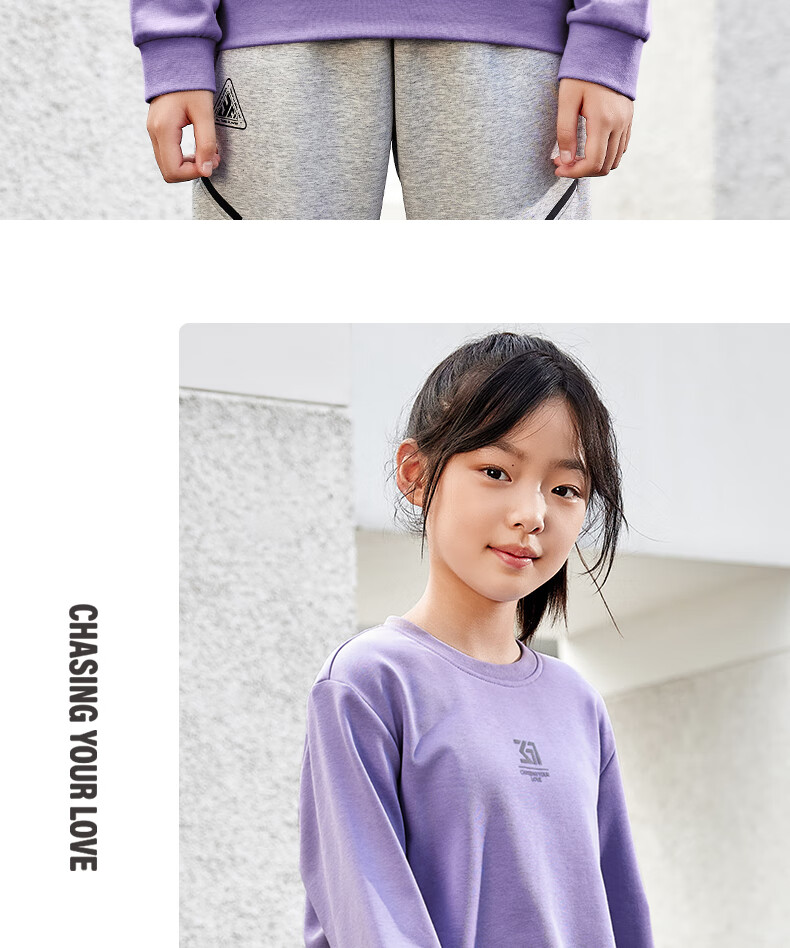 361° Children's Sweatshirt, Spring And Autumn, Boys And Girls 3-14 Years Old, Versatile School Sports Pullover Hoodie, Black, Size 170 19