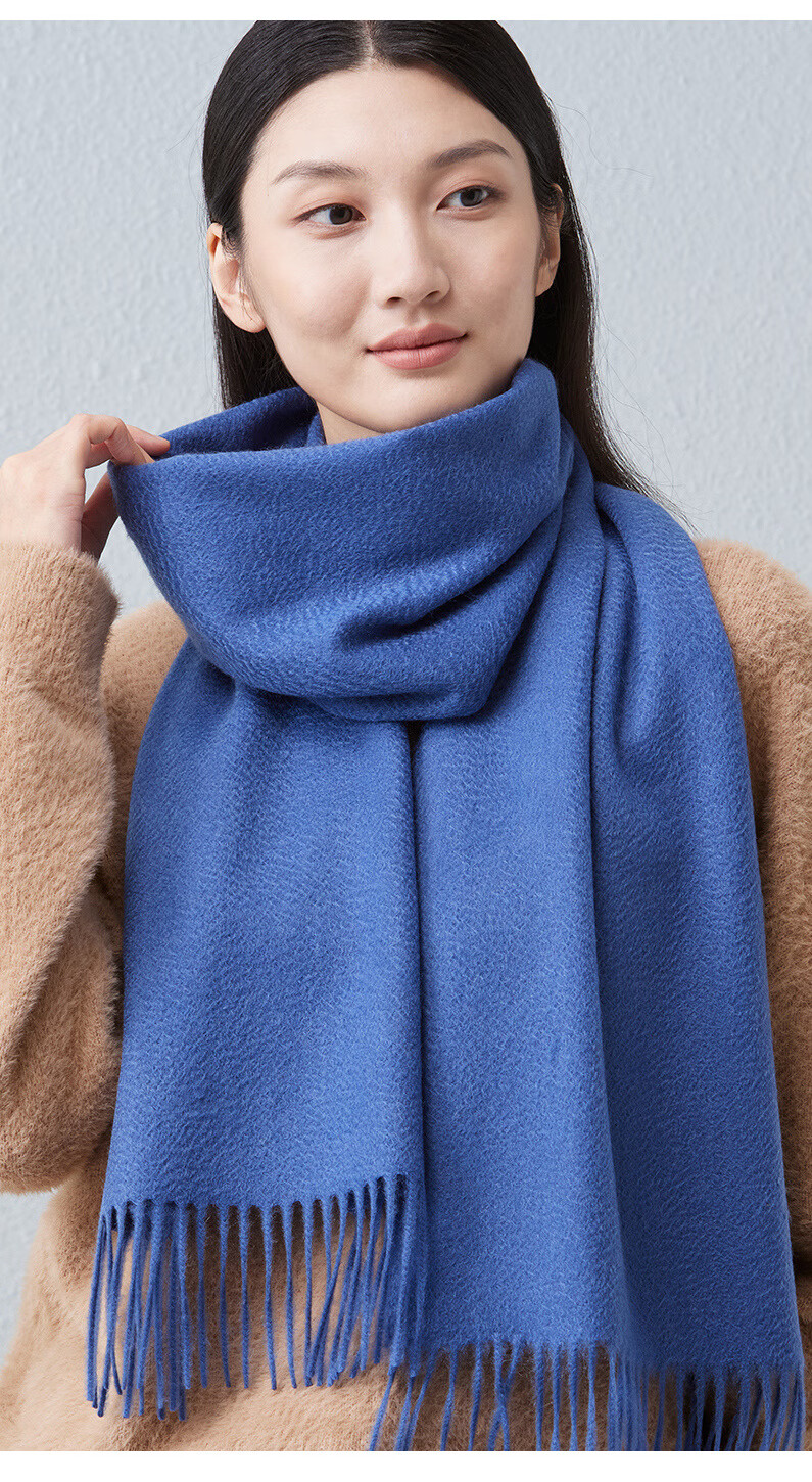 Hodo 100% Cashmere Scarf for Women, Winter Warm Thick Neck Warmer, Birthday Gift Box for Mom And Girls 14