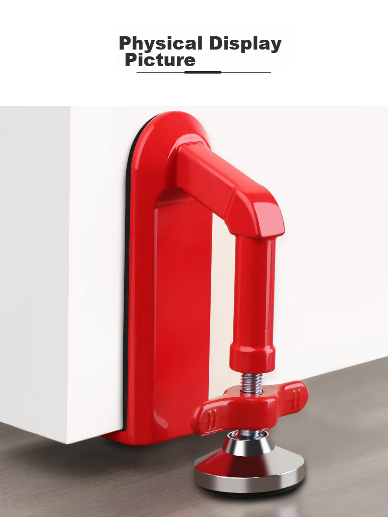 Etravel Door Stopper Travel Strong Door Blocker Card Door Opener for Women's Self-Defense Anti-Theft Essential Device Hotel Guesthouse Home Portable Safety Lock Door Stopper China Red 15