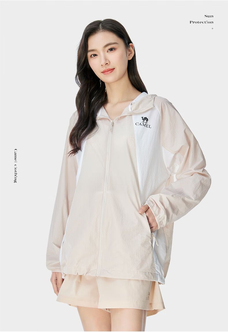 CAMEL Outdoor UPF50 Sun Protection Jacket Cooling Unisex Water-Repellent Coat A34BA68087 15