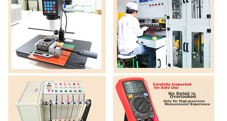 UNI-T UT33A+ Pocket Digital Multimeter, High-Precision Burn-Proof Multimeter, Electrician's Meter, Multi-Purpose Meter for Home Use 6