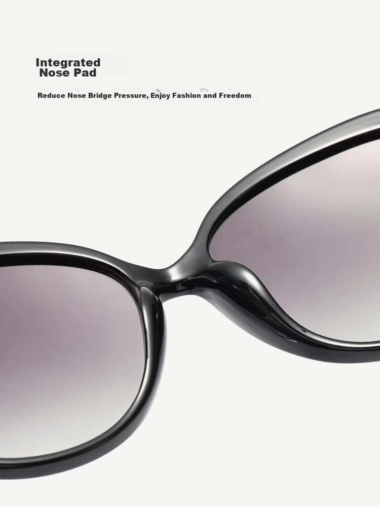 PARIM Sunglasses for Women, Fashionable And Elegant Large Frame Sunglasses, Round Face-Minimizing Effect, Sun Protection, UV Protection, Polarized Driving Glasses 7