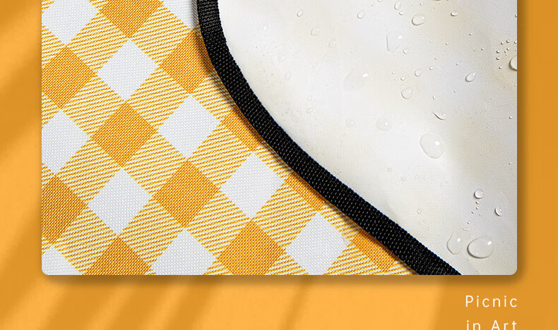 Deli Picnic Mat, Outdoor Thickened Moisture-Proof Mat, Oxford Cloth Portable Tent Mat, Beach Mat, Medium Size, Gree 14