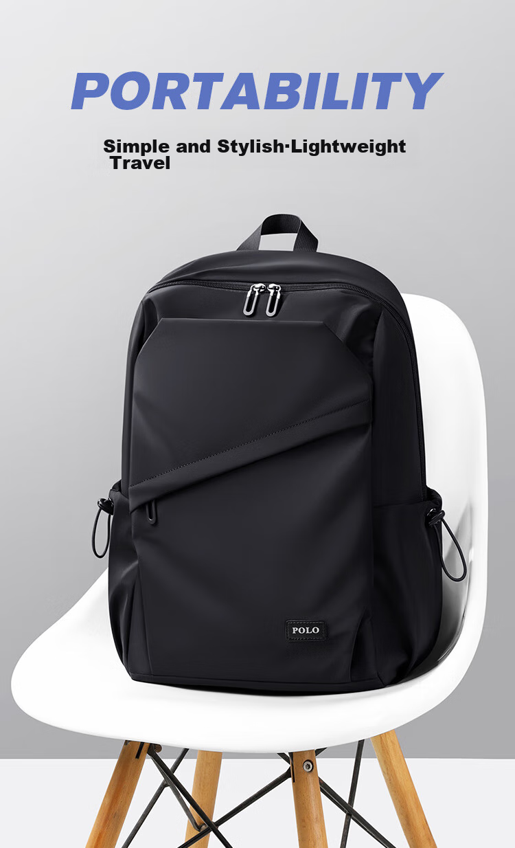 POLO Business Backpack for Men, Travel Backpack, School Bag, 14/15.6-Inch Laptop Bag, Business Trip Bag, Birthday Gift 1