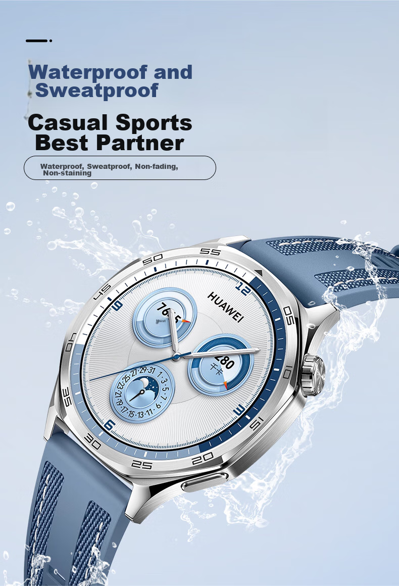 Weiqiantu Suitable for Huawei GT7/GT6/GT5/pro Watch Band, Compatible with Watch4pro/watch6/5/pro/wristband GT4/GT3/buds2/Pro/Weizhen Dashi 2 Braided Silicone 2 8