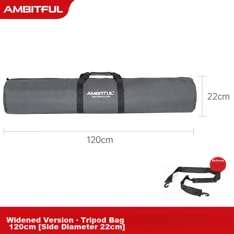 AMBITFUL Zhijie 120cm Photography Bag Tripod Bag Flash Kit Box Bag Photography Studio Large Medium Small Portable Storage Bag Thickened Handbag Light Stand Bag Outdoor Portable Case