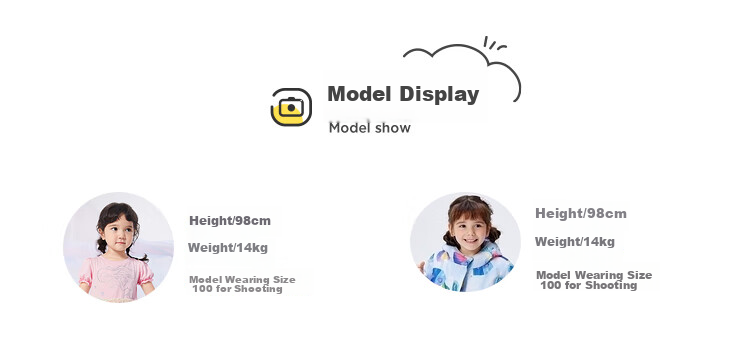 BALABALA Kids Baby Down Jacket Three-Proof Boys Winter Hooded Coat Girls Cute 2025 New Puffer Jacket 16