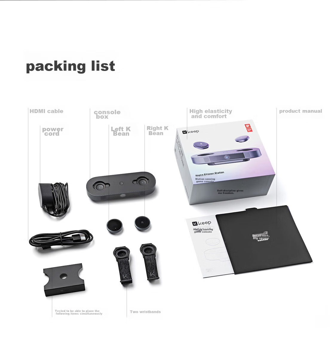 Keep Fitness Mirror Exercise Sensing Machine KS Smart Game Console with AI Guidance And Scoring, Motion Sensing Exercise Console 33