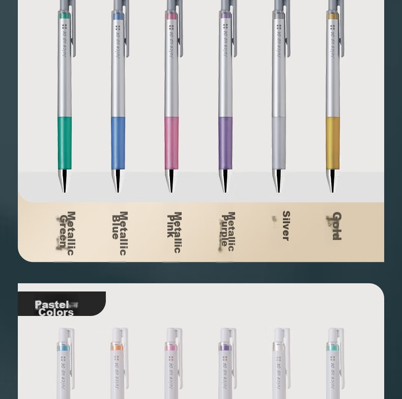 PILOT Juice Up Colorful Retractable Gel Pen, Signature Pen, Water-Based Pen, Student Planner Pen, Stationery Set LJP200S410C 0.4mm 10-Color Set 11