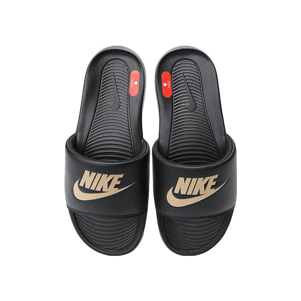 NIKE Men's Sports Sandals, NIKE VICTORI ONE SLIDE Sneakers, CN9675-006, Black, Size 41 5