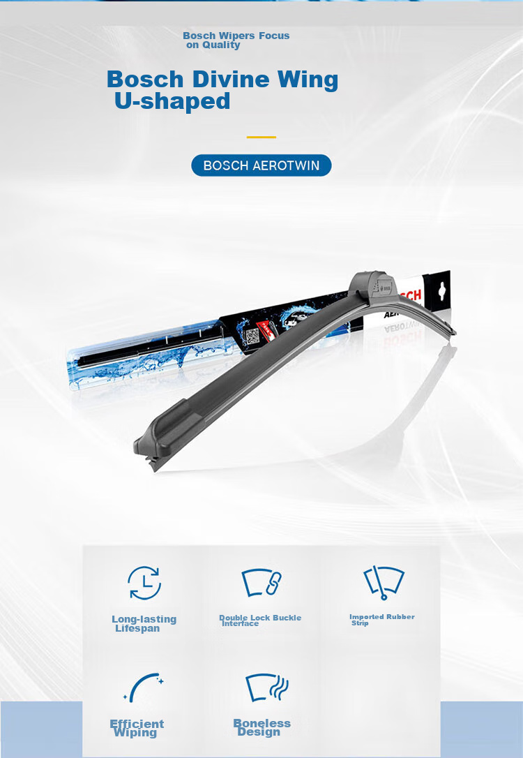 BOSCH Universal Windshield Wiper Blades 26/16 Compatible with Honda XR-V XRV/Inspire/Liancheng VE1 1