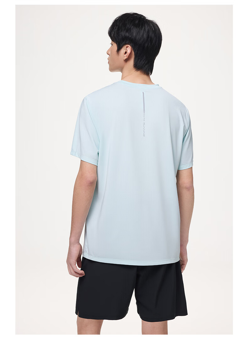 ANTA Fixed Tone Badminton Set | Quick-Dry Two-Piece Men's Summer Moisture-Wicking Breathable Sports Casual T-Shirt and Shorts 27