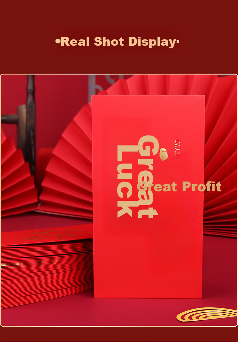 Touch Fish Thousand Yuan Red Envelopes, Pack of 10, New Year 2026 Horse Year Spring Festival Lucky Money Envelopes for New Year Greetings, Wedding, Birthday, First Birthday, Business Opening, Employee Benefits, Gift-Giving, Auspicious And Prosperous 4