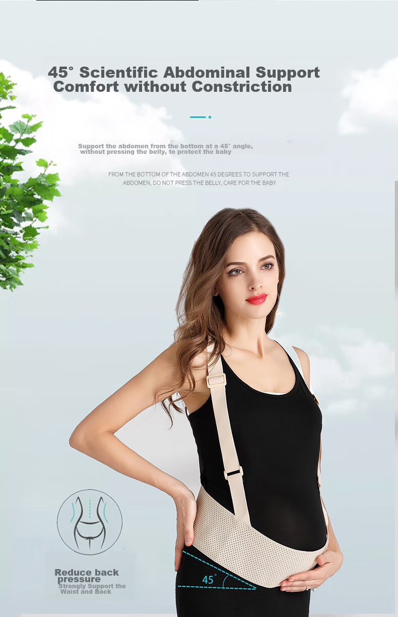 Da Ren You Xi Maternity Support Belt for Late Pregnancy, Belly Band for Pregnant Women, Tummy Control Belt for Late Pregnancy, Practical Gift for Pregnant Wome 8