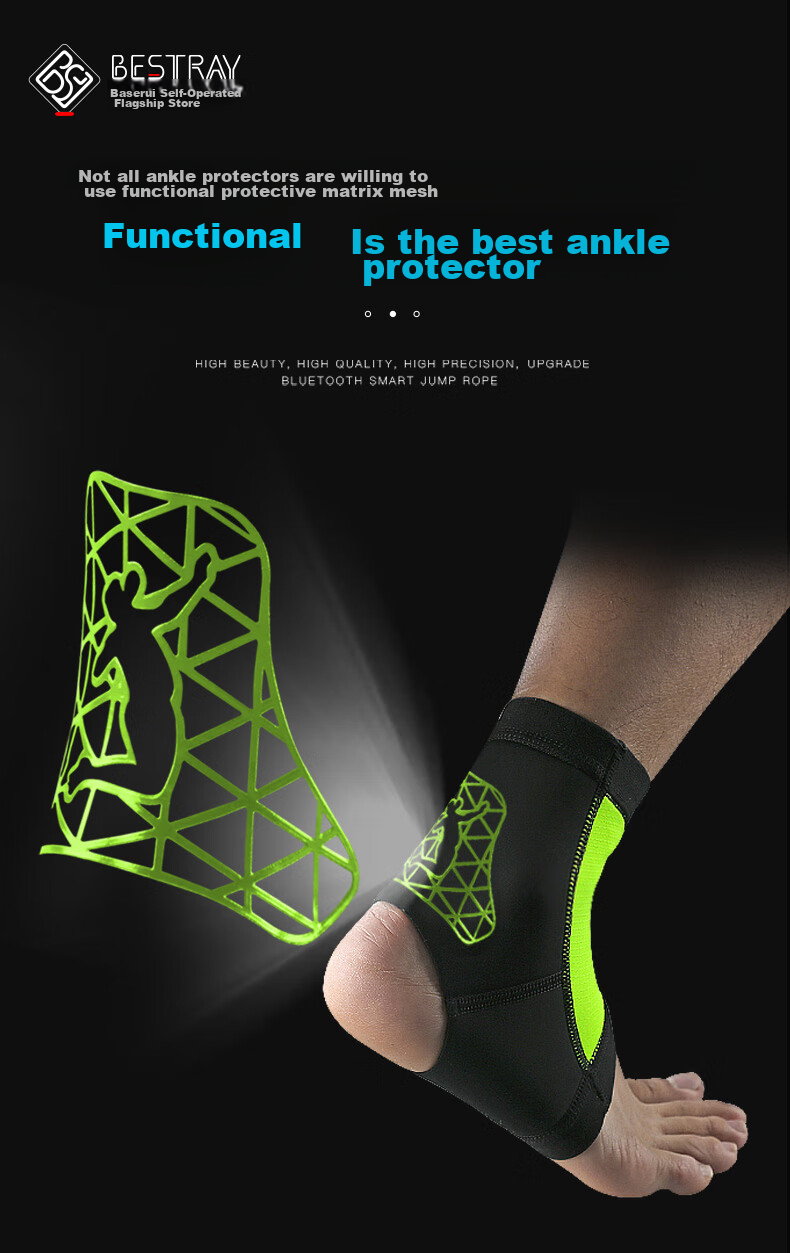 Bestray Ankle Support Brace for Sports, Sprain Prevention, Post-Injury Stabilization, Basketball, Soccer, Running, And Sprain Protectio 8
