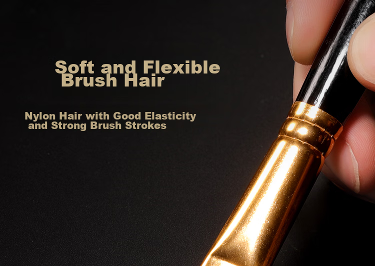 Mont Marte Brush Set of 4 Gouache Brushes, Student Art Exam Hand-Drawn Art Supplies, Gouache Acrylic Oil Painting Watercolor Paint Brushes BMHS0063 Sketching Markers Drawing 7