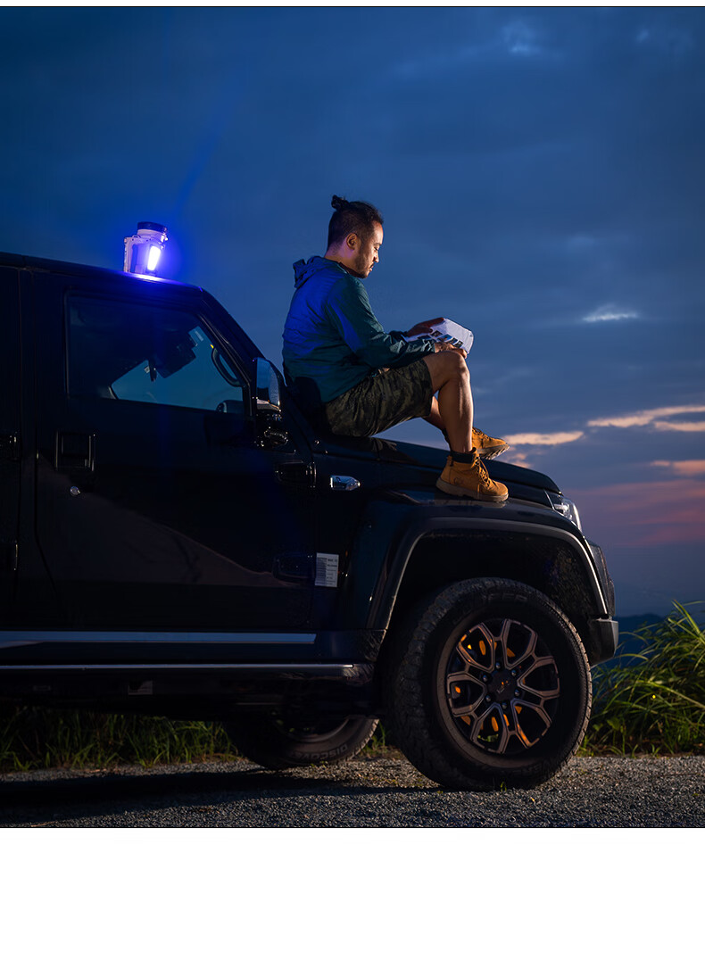 Xiaoyeren Multifunctional High-Power Flashlight Outdoor Long Battery Life Military Super Bright Home Patrol Work Auto Repair Rechargeable Camping Light 22