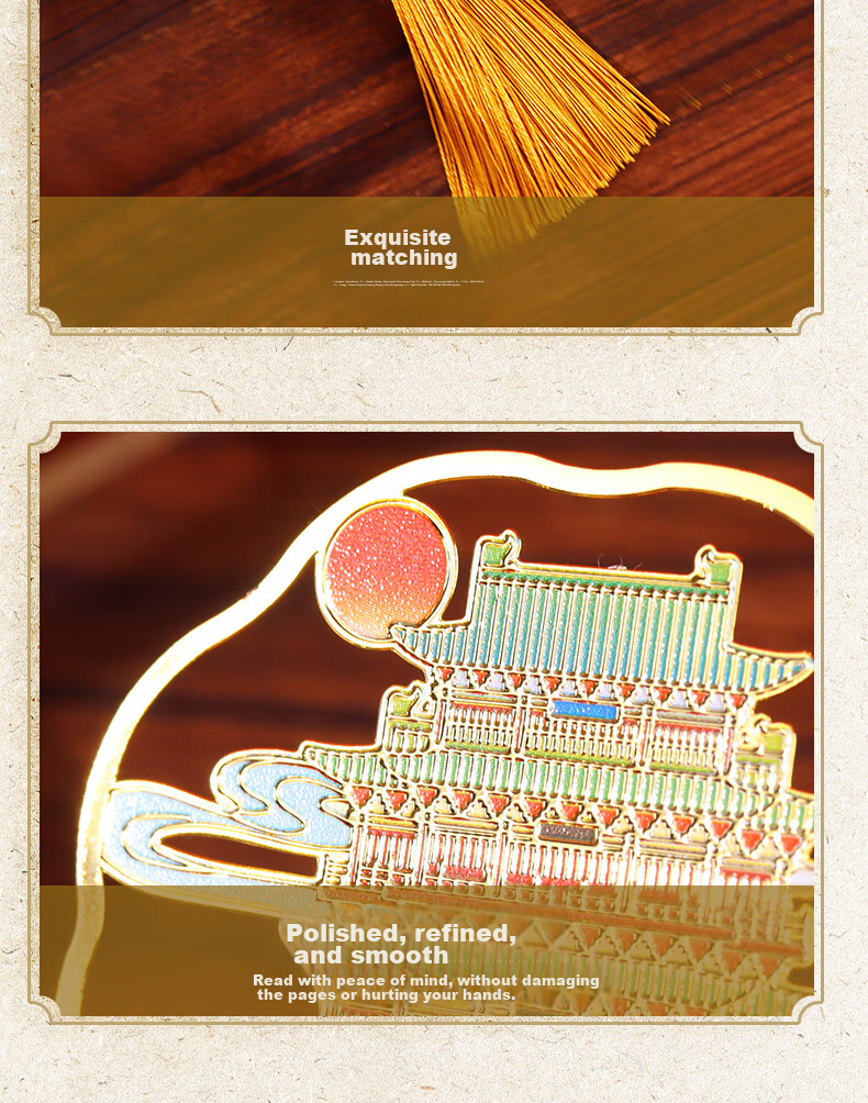 Touch Fish Brass Bookmark Gift Box Creative Present Leaf Vein Metal Bookmark Cultural And Creative Chinese Style Teacher's Day Annual Meeting Gift Souvenir for Teachers Birthday Present Wutongye 11