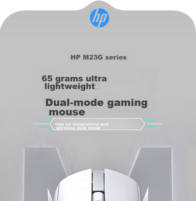 HP M23G1 Lightweight Wired Gaming Mouse, Gaming Mouse for LOL, PUBG, CF, League of Legends, RGB Lighting E-Sports Mouse 2
