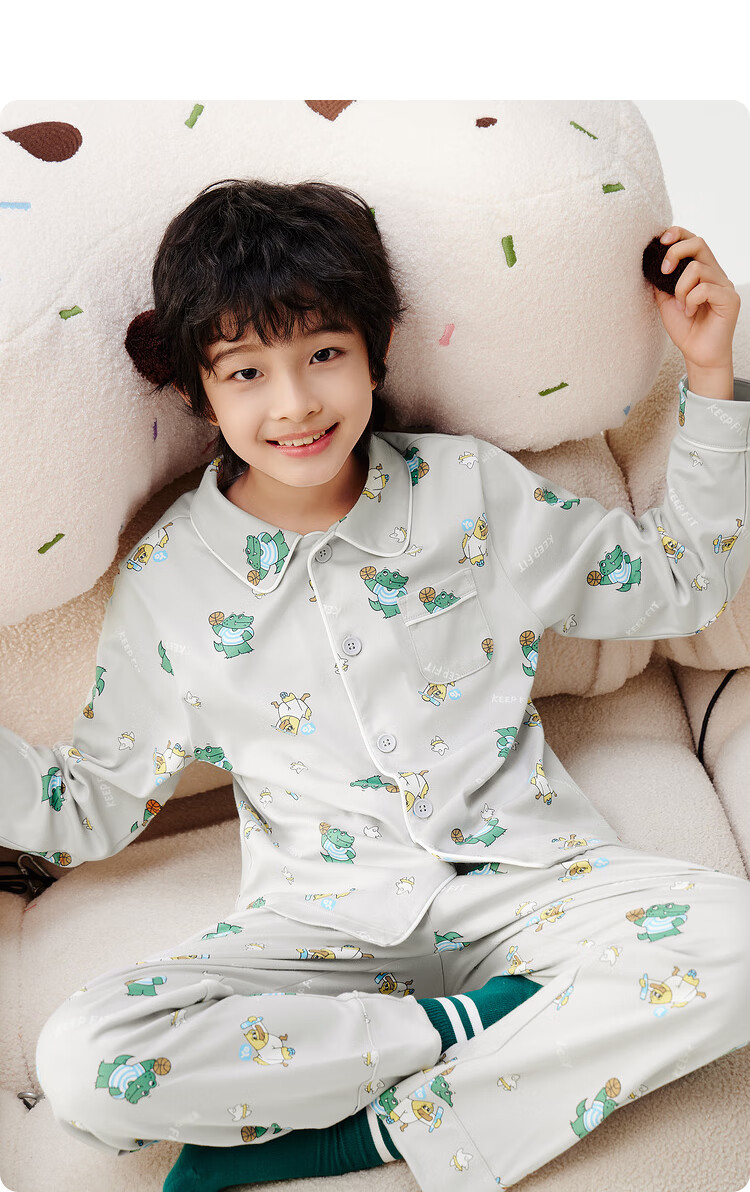 BALABALA Children's Pajama Set, Boys And Girls Spring Home Wear [Ninigogo IP] 208925171201 15