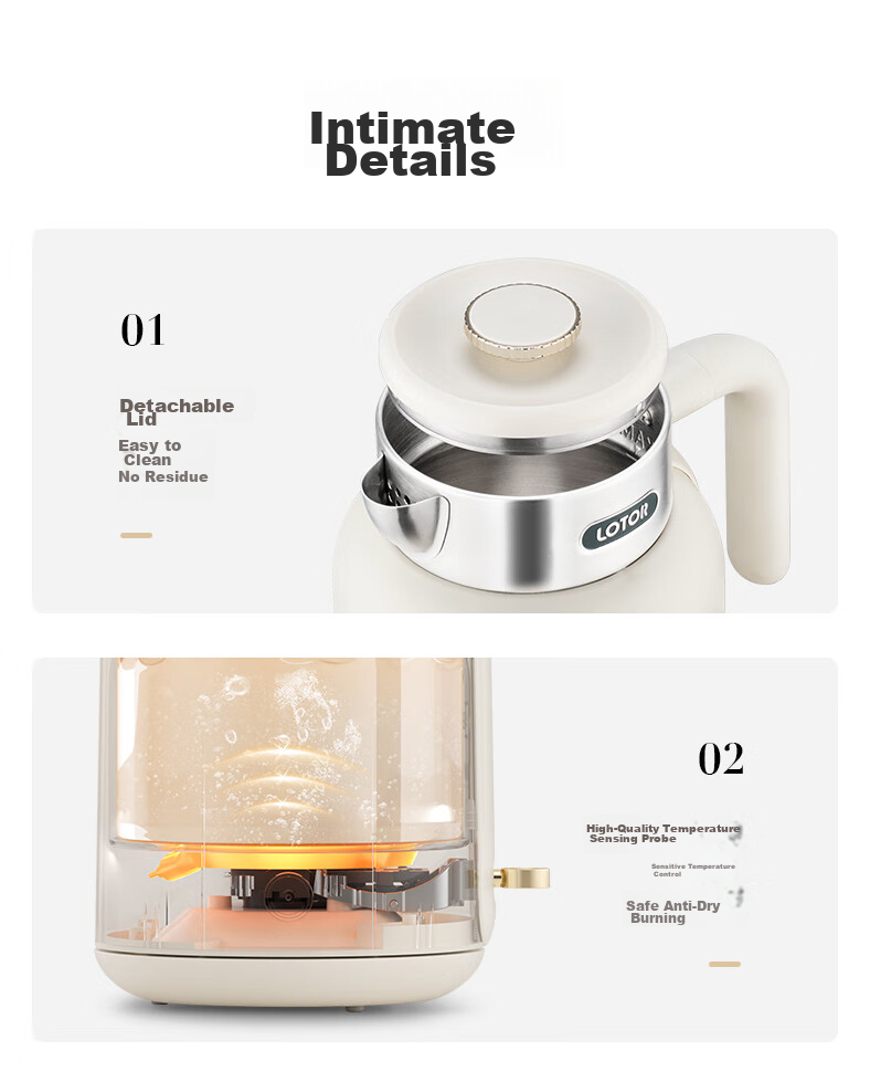 LOTOR Ceramic Wine Warmer Set for Home Use, Yellow Wine Heating Pot, Ceramic Wine Dispenser, Hot Liquor Pot, White Spirit Warmer, Chinese Style Constant Temperature Wine Pot, Two Liang And Half Ji 12