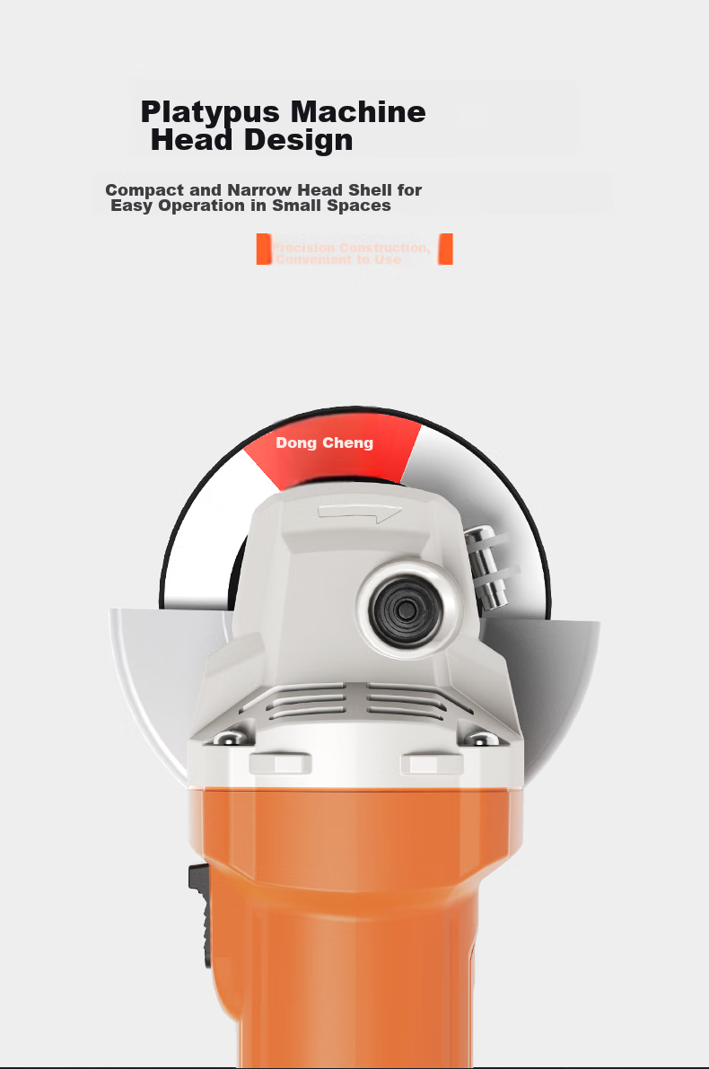Dongcheng 1100W Angle Grinder 1100-100B Cutting Machine, Hand Grinder, Polisher, Multi-Functional Electric Tool 4