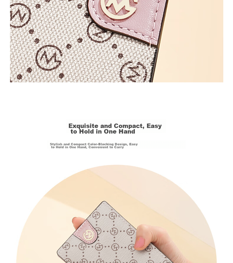 GOLF Driver's License Holder for Women, Multifunctional Ladies' ID Card Case with Multiple Card Slots, Printed Pattern Wallet, Birthday Gift for Wome 7