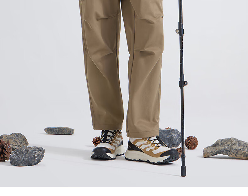 CAMEL Men's Cargo Pants, Wide-Leg Style, Wang Junkai's Same Style, Spring And Summer Soft Shell Straight-Leg Casual Trousers M14CAWI644 24