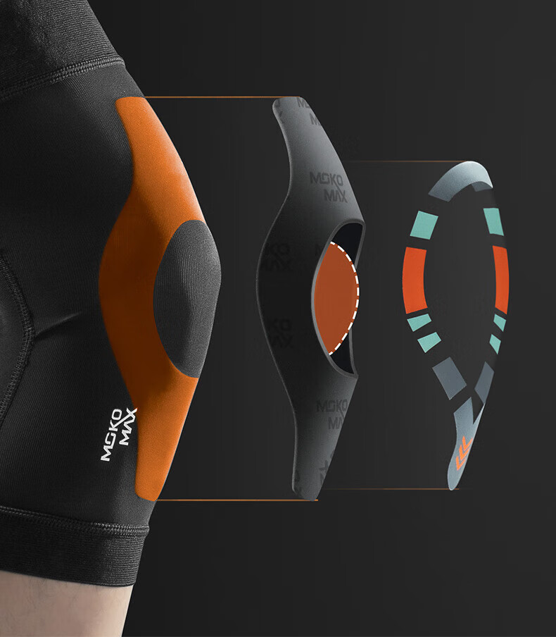 MOKO MAX Italian Professional Basketball Knee Pads, Sports Support, Meniscus Protection, Fitness Knee Joint Guard, Badminto 6
