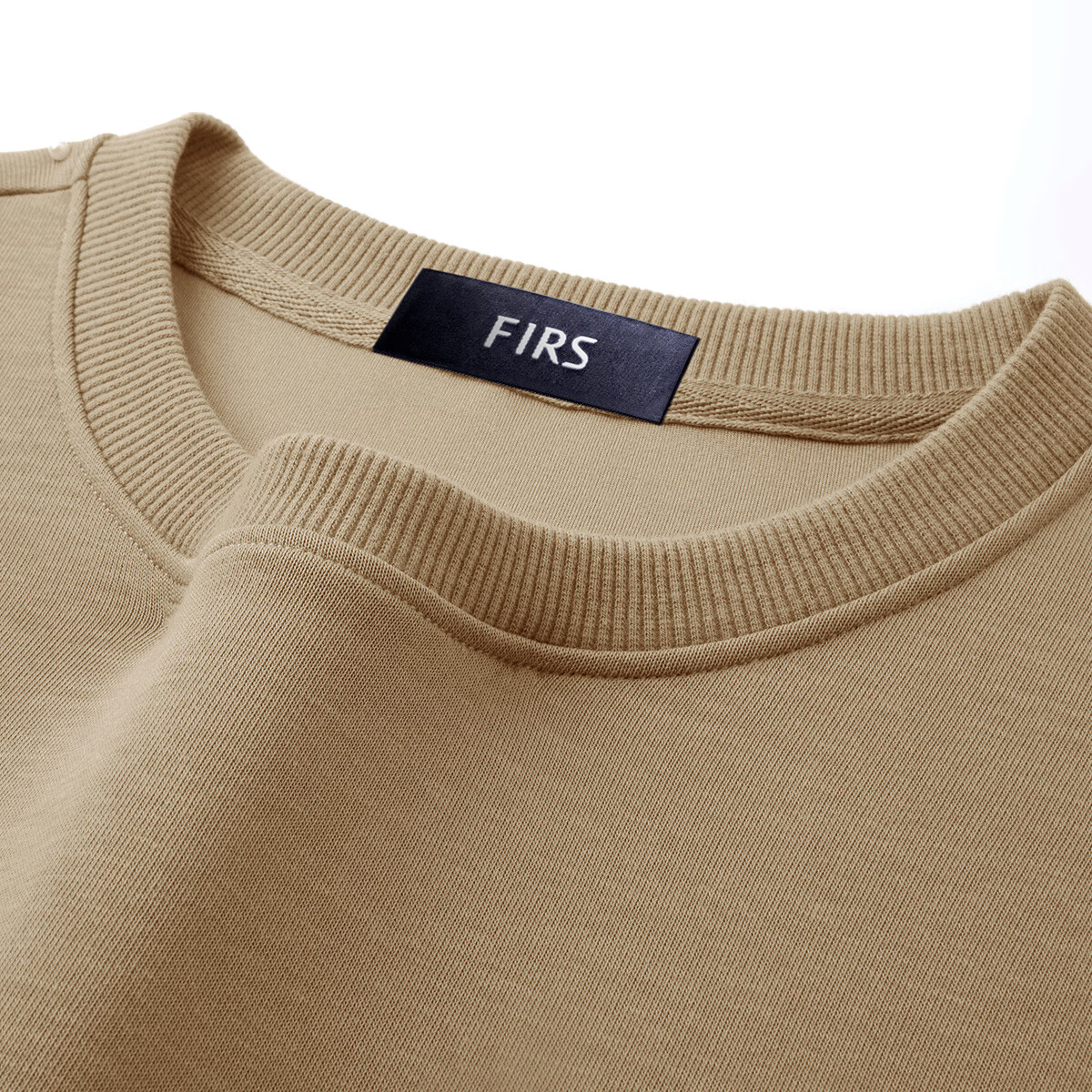 FIRS [7A Antibacterial] Men's Sweatshirt, Spring And Autumn Soft Skin-Friendly Silk And Milk Silk Pullover, Casual Elastic Top