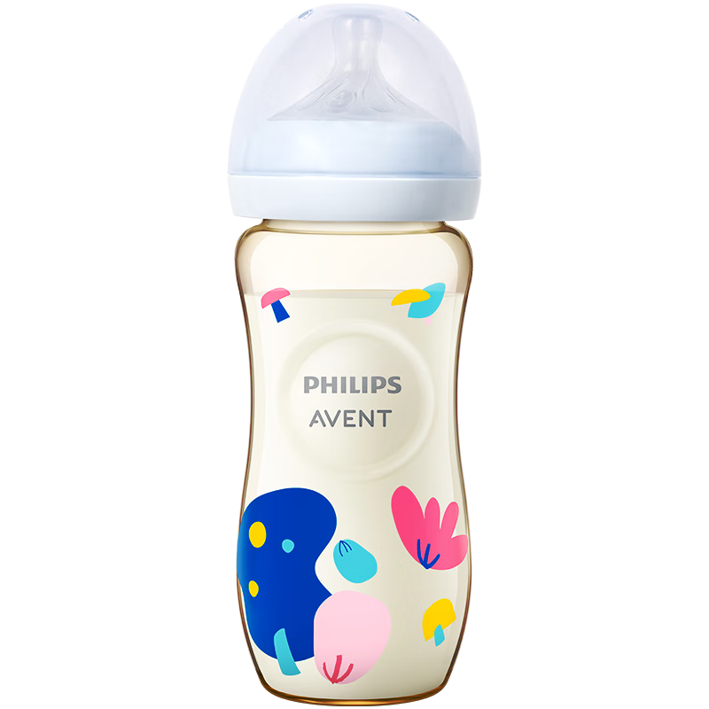AVENT Philips AVENT Artistic Enlightenment Wide-Neck PPSU Bottle, 11oz/330ml