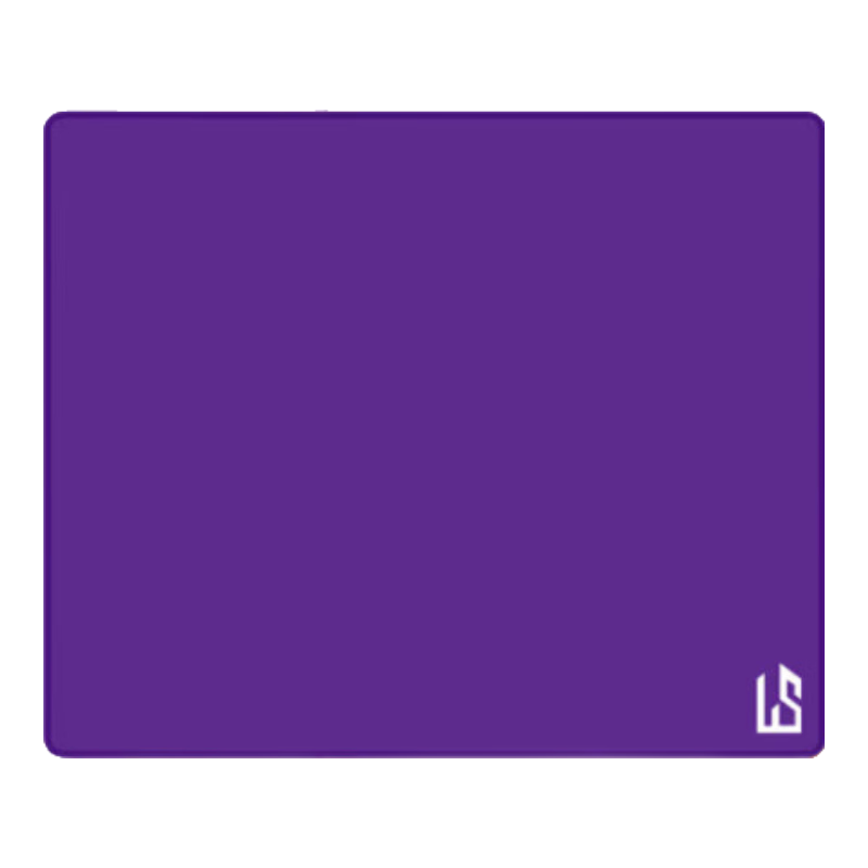 Lingshe Mouse Pad 450*400*5mm, FPS Gaming Special Large Size, 5mm [Thickened Version], Precision Edge Locking, Smooth, CSGO, Amethyst Purple