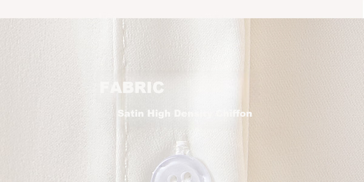 Chushen Long-Sleeve Satin Blouse for Women, Stylish Professional Commute Casual White Shirt S43S002 Size M 7