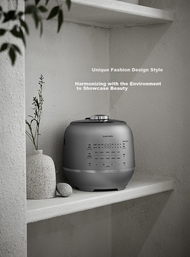 CUCHEN Korean Imported Rice Cooker Dual Inner Pots Replaceable 0-Coating Inner Pot 3L Household IH Electromagnetic 2.1x High-Pressure Heating Multifunctional Rice Cooker [New Arrival] 3