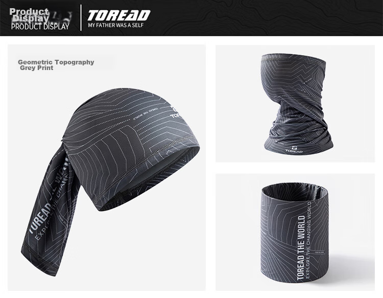 TOREAD Outdoor UPF50+ Sun Protection Ice-Cool Breathable Seamless Headband Cycling Face Cover TE LLCL80901 6