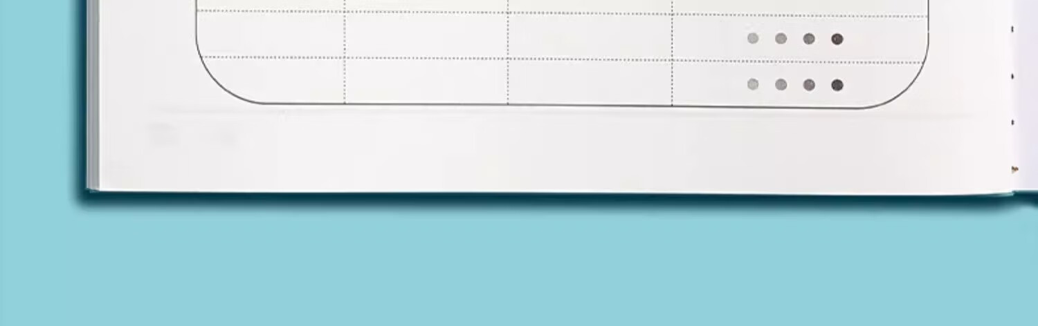 Shaonianban Error Correction Notebook for Primary School Students, Specialized Stationery for First to Sixth Grade Error Correction And Organization Notebook, Thickened Version, Chinese, Math And English, 3 Notebooks 4