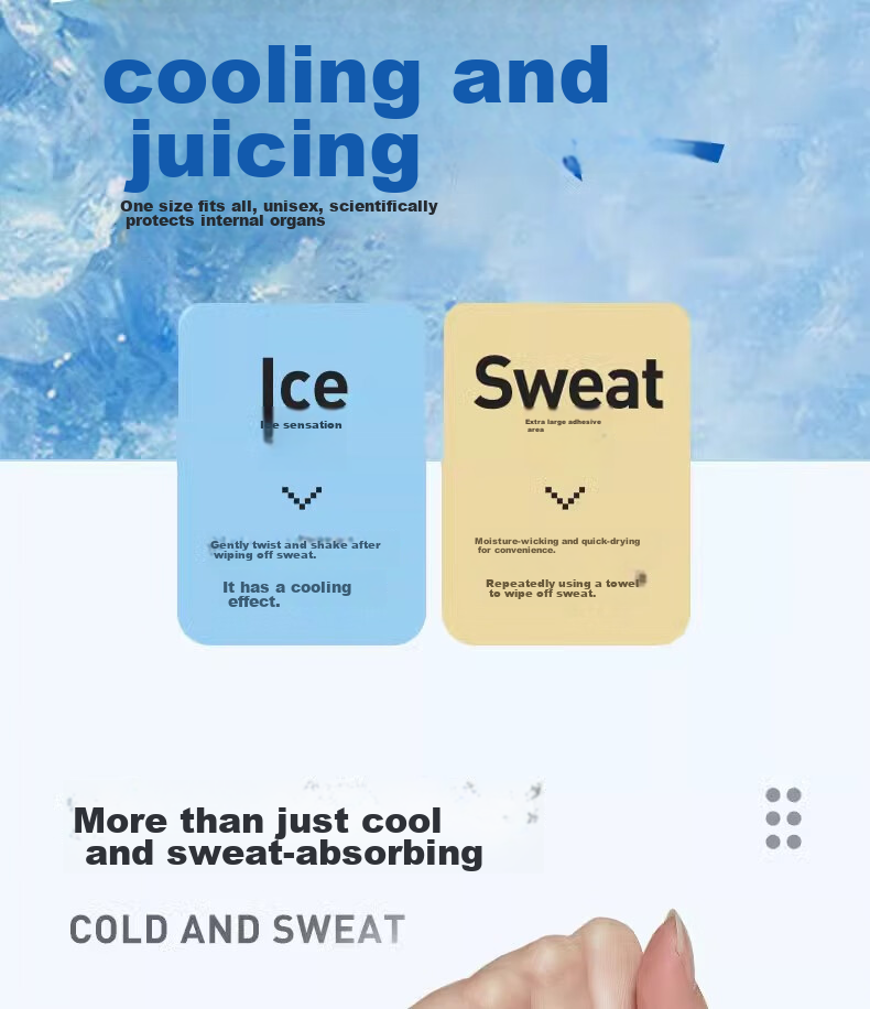 NAILEKESI N Men's Sports Sweat-Absorbing Quick-Dry Wristband Running Badminton Breathable Ice Silk Summer Thin Wrist Wraps 2